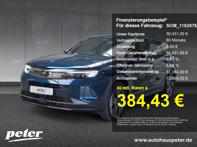 Blau Gebraucht 2025 Opel Grandland X Edition SUV | 30.431 € (Superpreis) - Bild 1/4