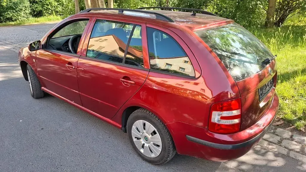 Gebraucht Skoda Fabia Classic 80 PS (58 kW) 2007 Rot Kombi