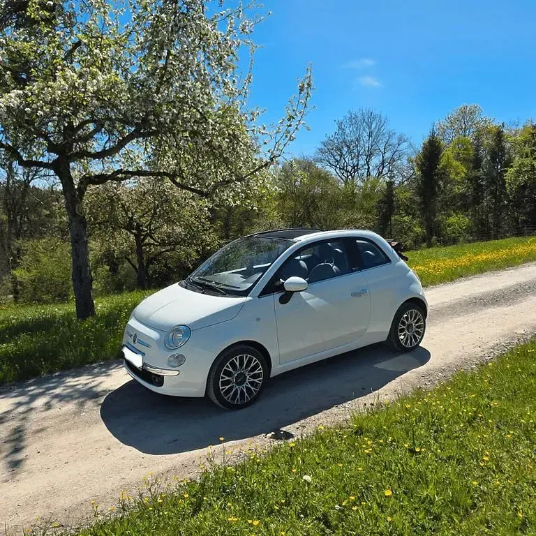 Używany Fiat 500C 86 KM (63 kW) 2012 Biały Kabriolet