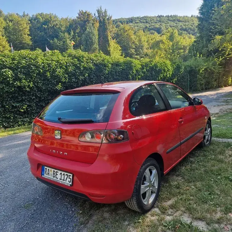 Gebraucht Seat Ibiza 86 PS (63 kW) 2007 Rot Kleinwagen