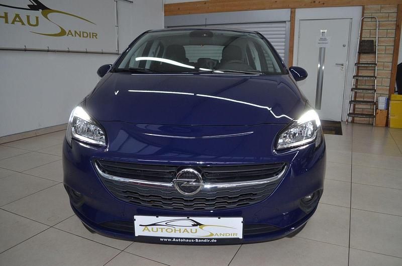 Gebraucht Opel Corsa Edition 95 PS (69 kW) 2016 Blau Limousine