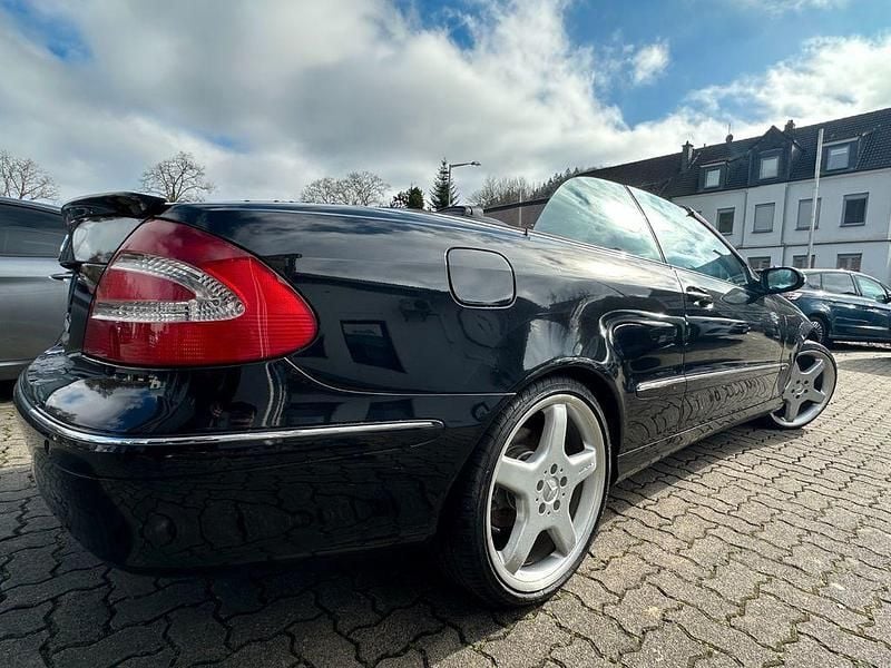 Gebraucht Mercedes CLK200 AMG 163 PS (119 kW) 2004 Schwarz Cabrio