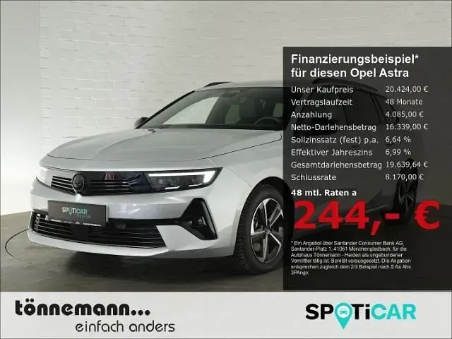 Gebraucht Opel Astra 131 PS (96 kW) 2024 Kleinwagen