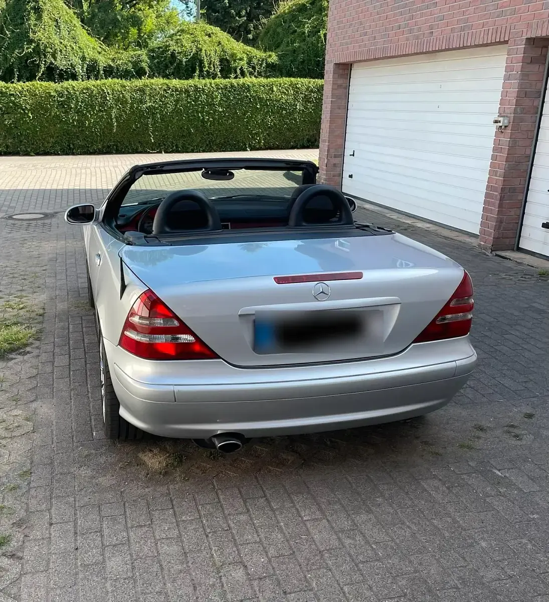 Gebraucht Mercedes SLK200 163 PS (119 kW) 2001 Silber Cabrio