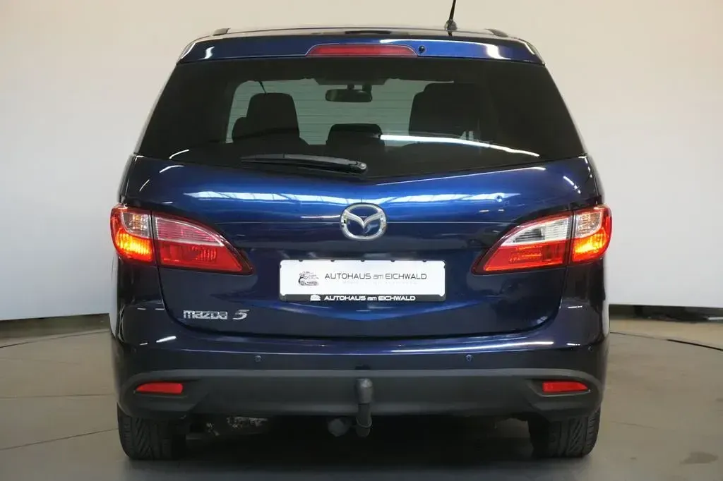 Gebraucht Mazda 5 Center-Line 116 PS (85 kW) 2012 Blau Van / Kleinbus