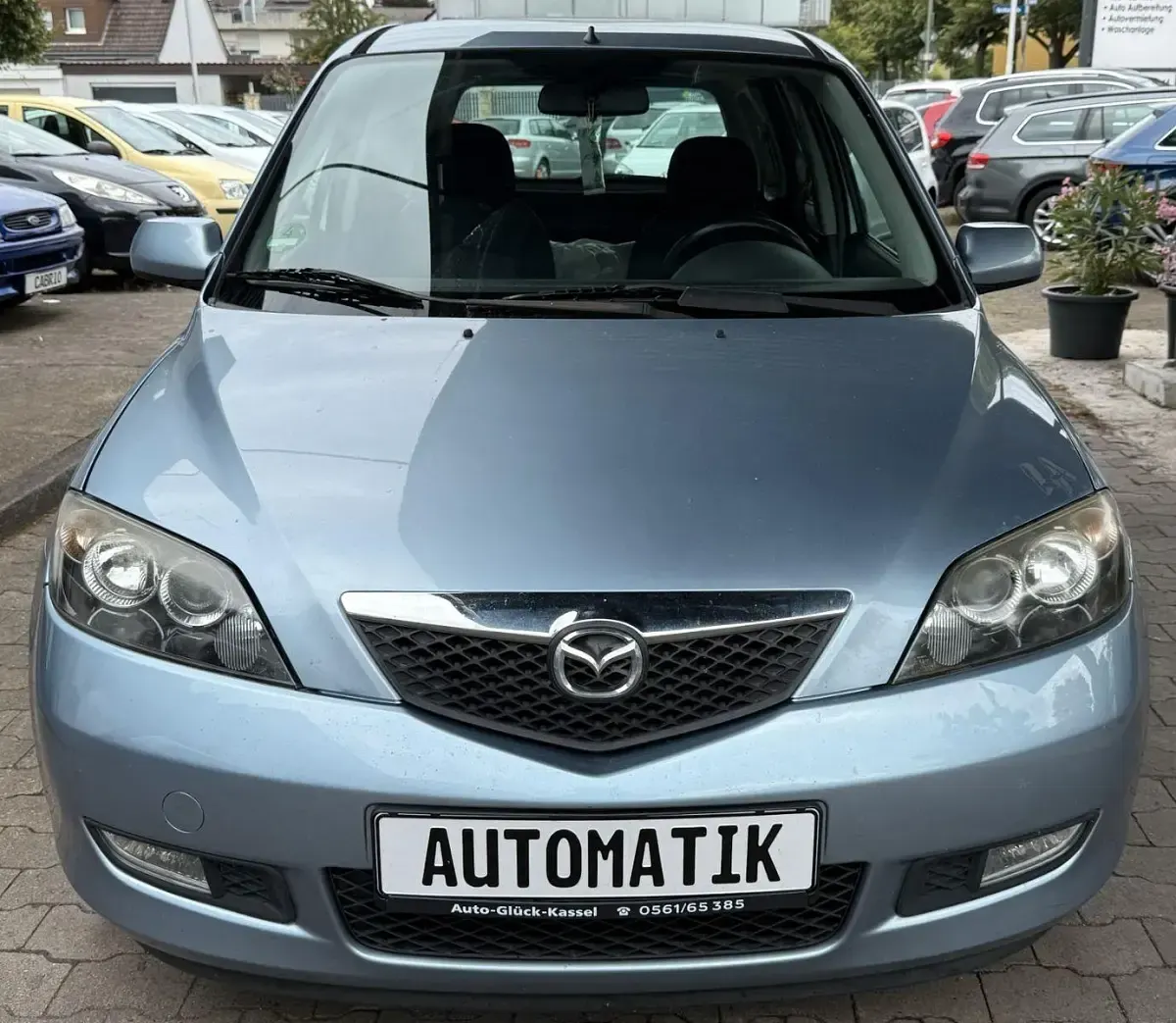 Gebraucht Mazda 2 80 PS (58 kW) 2006 Blau Kleinwagen