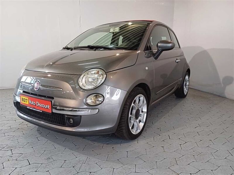 Grau Gebraucht 2012 Fiat 500 Lounge Cabrio | 5.990 € (Guter Preis) - Bild 1/4