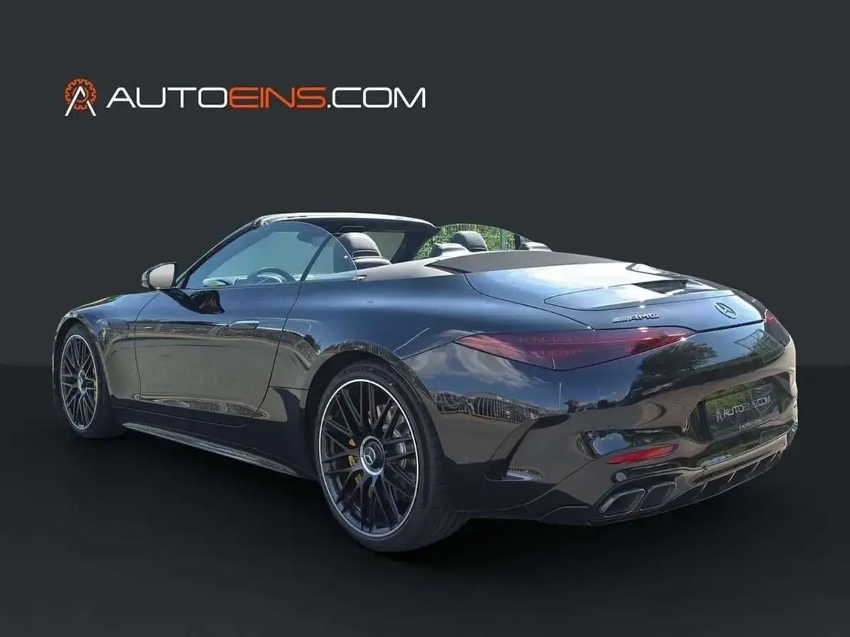 Gebraucht Mercedes SL63 AMG Premium 585 PS (430 kW) 2023 Obsidianschwarz  metalliclack Cabrio