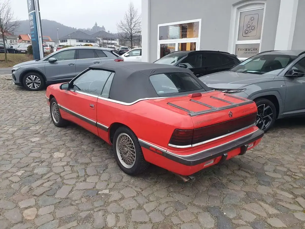 Occasion Chrysler Le Baron 147 ch (108 kW) 1990 Rouge Cabriolet