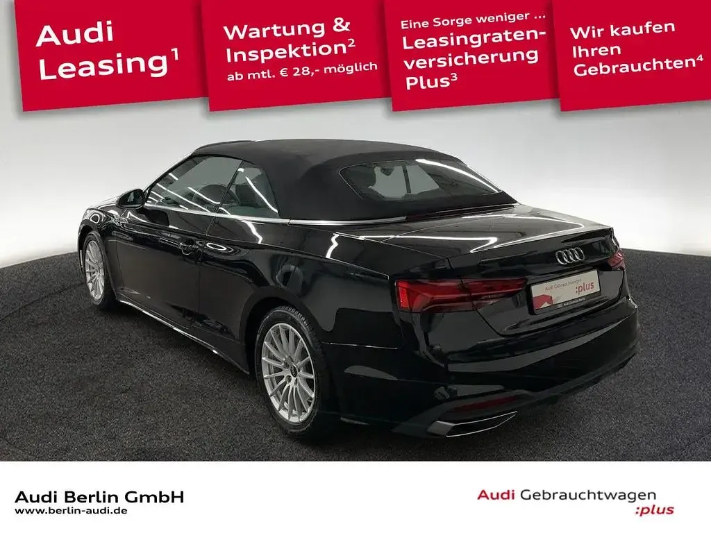 Gebraucht Audi A5 Cabriolet Sport 150 PS (110 kW) 2023 Brillantschwarz Cabrio