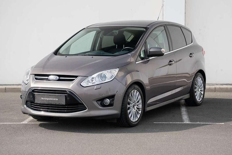 Gebraucht Ford C-MAX Titanium 125 PS (91 kW) 2014 Braun Van / Kleinbus