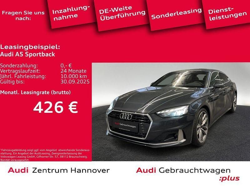 Manhattangrau metallic Gebraucht 2024 Audi A5 Sportback Advanced Plus Limousine | 47.330 € (Teuer) - Bild 1/4