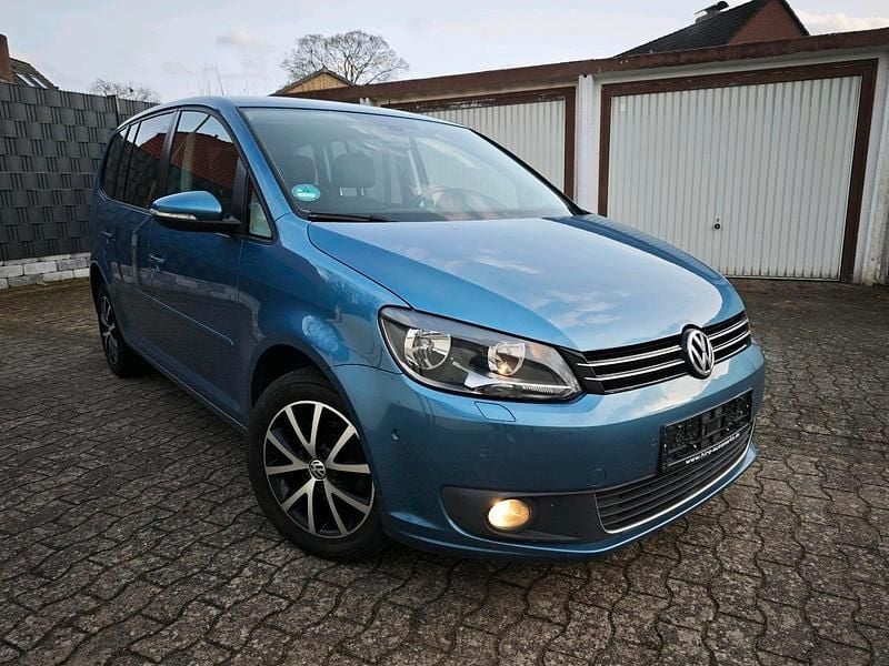 Gebraucht VW Touran 105 PS (77 kW) 2015 Blau Van / Kleinbus