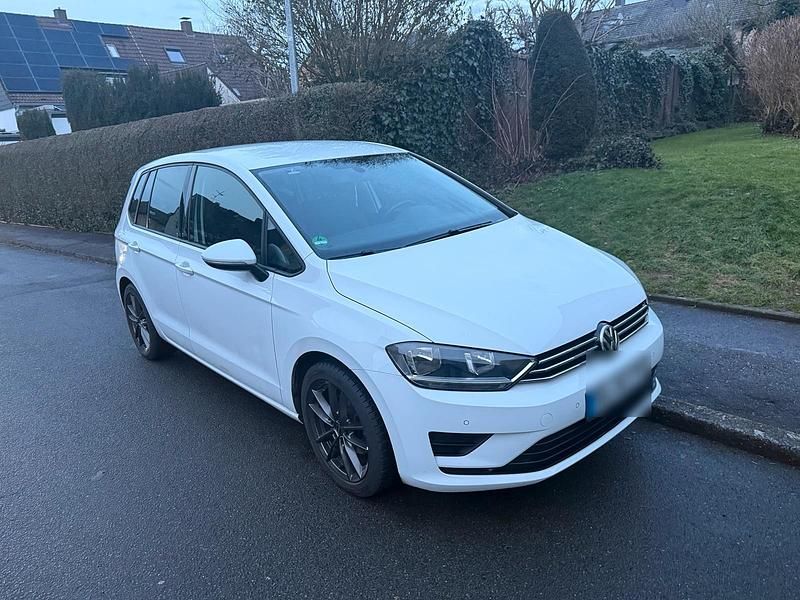 Weiß Gebraucht 2014 VW Golf Sportsvan Van / Kleinbus | 8.900 € (Fairer Preis) - Bild 1/4