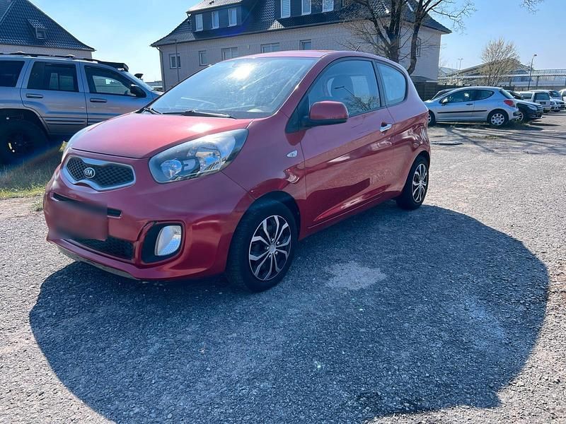 Gebraucht Kia Picanto 69 PS (50 kW) 2013 Rot Kleinwagen