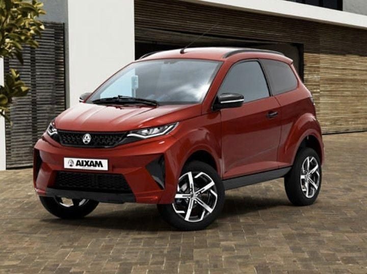 Neu Aixam e-Crossover Premium 2025 Blau SUV