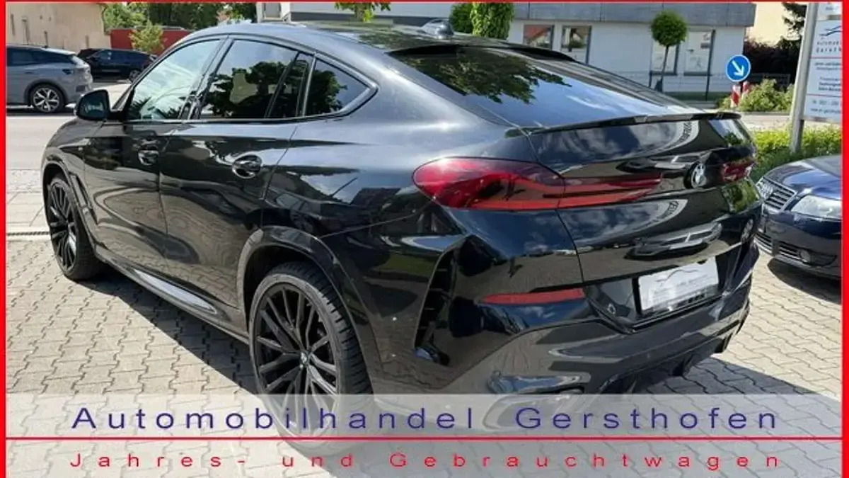 Gebraucht BMW X6 M 530 PS (389 kW) 2022 Schwarz SUV