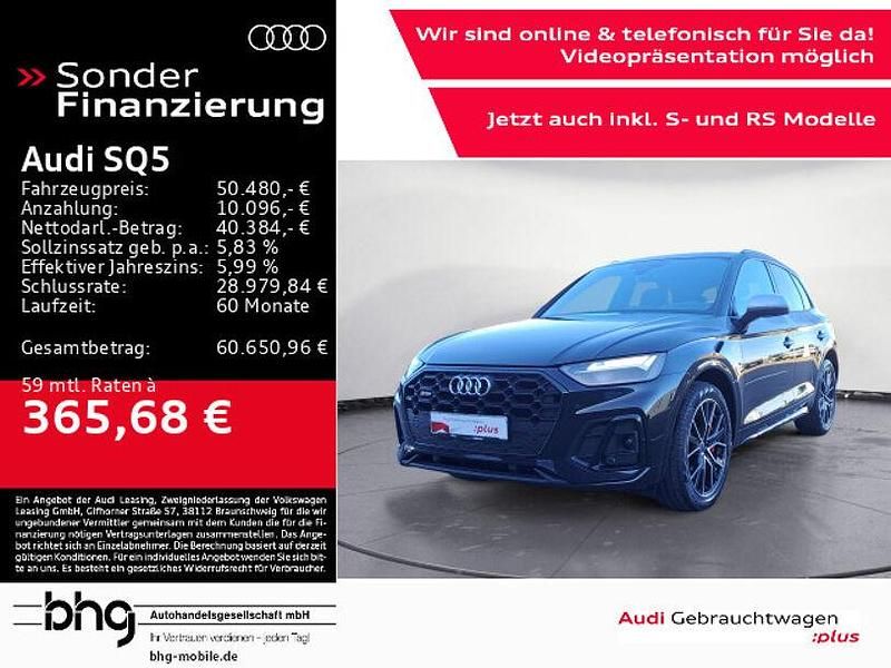 Schwarz Gebraucht 2023 Audi SQ5 Business SUV | 50.480 € (Superpreis) - Bild 1/4