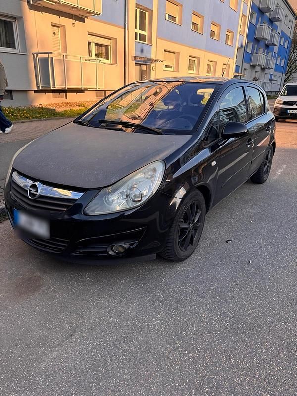 Gebraucht Opel Corsa 80 PS (58 kW) 2007 Schwarz Kleinwagen