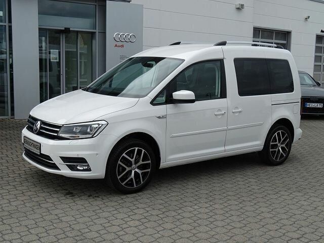 Gebraucht VW Caddy Highline 131 PS (96 kW) 2020 Weiß Van / Kleinbus