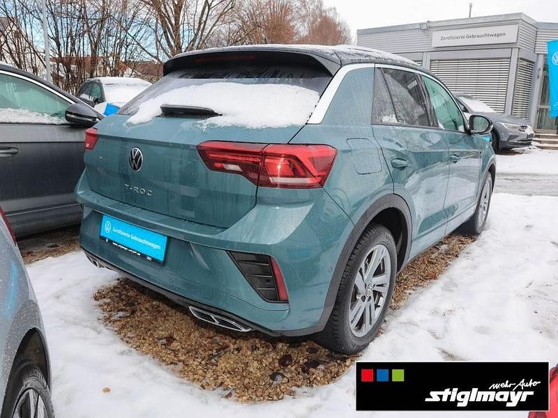 Gebraucht VW T-Roc R-line 150 PS (110 kW) 2025 Petroleum blue metallic (metallic) SUV