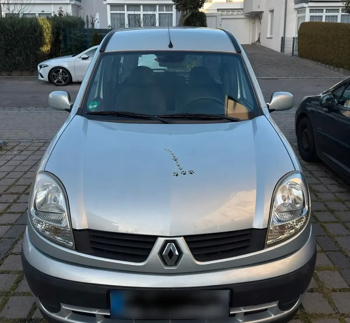 Gebraucht Renault Kangoo 90 PS (66 kW) 2006 Silber Van / Kleinbus