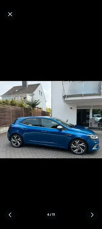 Gebraucht Renault Mégane GT Line GT 205 PS (150 kW) 2017 Blau Limousine