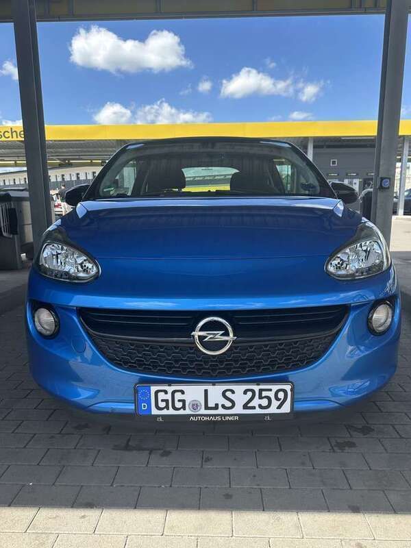Blau Gebraucht 2015 Opel Adam Open Air Kleinwagen | 7.800 € (Fairer Preis) - Bild 1/4