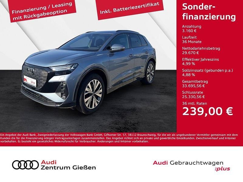 Gebraucht Audi Q4 e-tron Advanced 150 kW (204 PS) 2023 Geysirblau metallic SUV