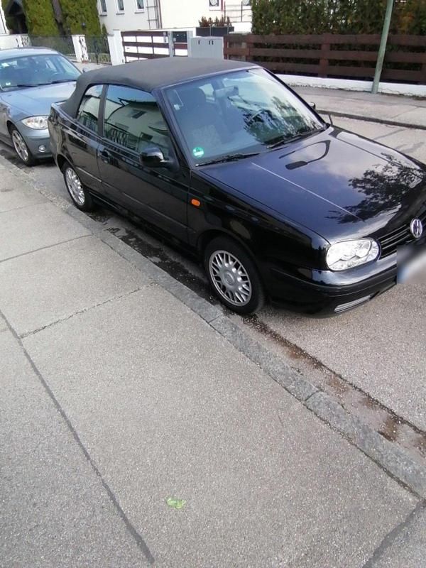 Gebraucht VW Golf Cabriolet 75 PS (55 kW) 1999 Schwarz Cabrio