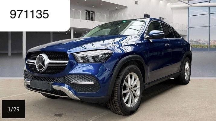 Blau Gebraucht 2021 Mercedes GLE350e Coupé | 54.950 € (Superpreis) - Bild 1/4