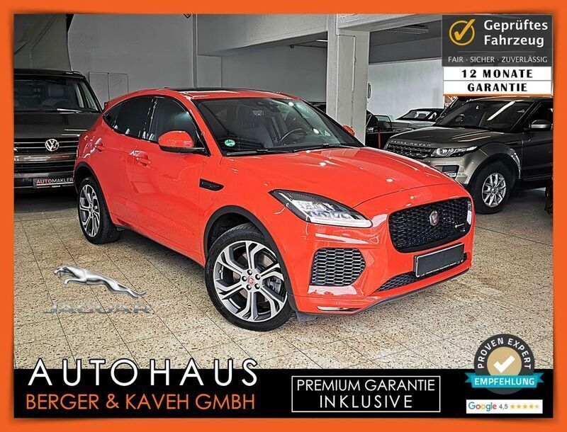 Rot Gebraucht 2018 Jaguar E-Pace R-Dynamic SUV | 23.490 € (Fairer Preis) - Bild 1/3