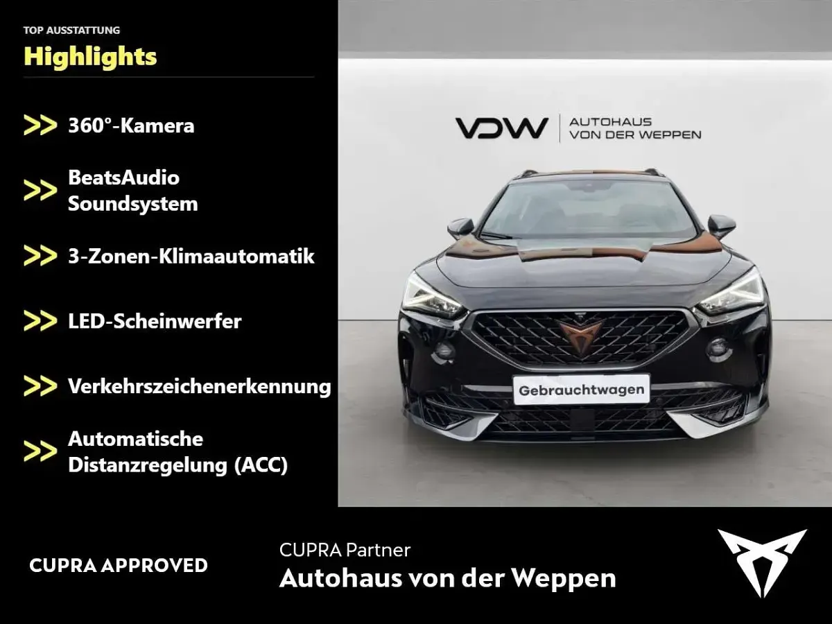 Gebraucht Cupra Formentor VZ 310 PS (228 kW) 2024 Mitternachtsschwarz SUV