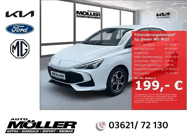 Gebraucht MG MG3 Luxury 194 PS (142 kW) 2026 Kleinwagen
