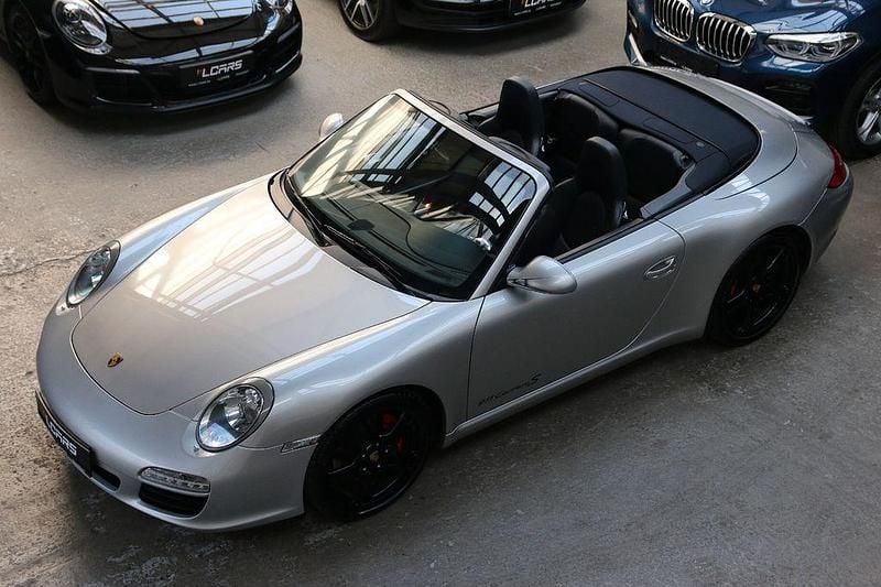Arktissilbermetallic Gebraucht 2009 Porsche 911 Carrera S Cabriolet Cabrio | 45.990 € (Guter Preis) - Bild 1/4