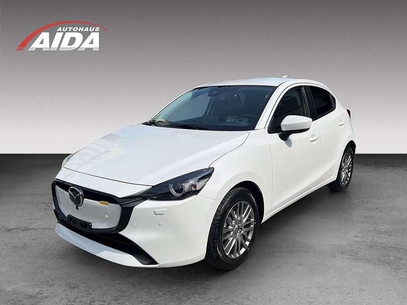 Snowflake white pearl Neu 2025 Mazda 2 Exclusive-Line Kleinwagen | 24.950 € (Teuer) - Bild 1/4