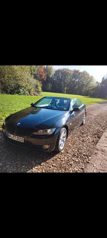 Schwarz Gebraucht 2007 BMW 325 Cabriolet Cabrio | 10.490 € (Guter Preis) - Bild 1/4