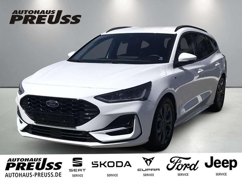 Gebraucht Ford Focus ST-Line X 125 PS (91 kW) 2024 Weiß Limousine