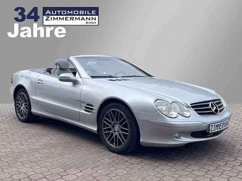 Gebraucht Mercedes SL350 245 PS (180 kW) 2003 Silber Cabrio