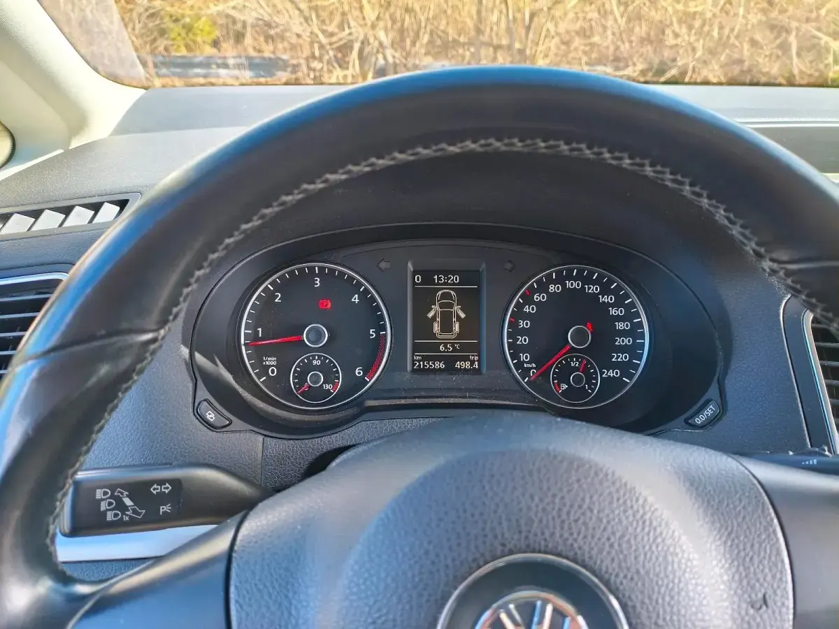 Gebraucht VW Sharan 140 PS (102 kW) 2012 Schwarz Van / Kleinbus