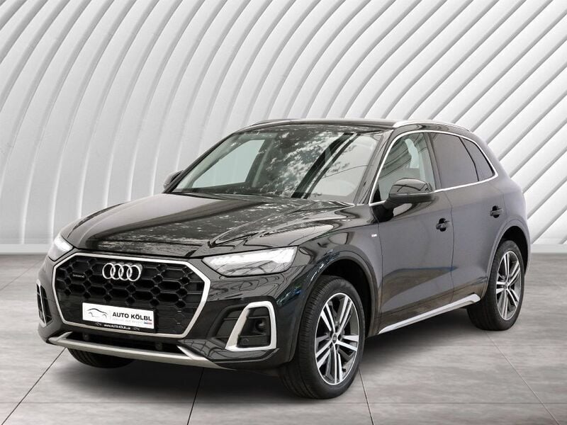 Mythosschwarz metallic Gebraucht 2022 Audi Q5 S-Line SUV | 34.590 € (Guter Preis) - Bild 1/4