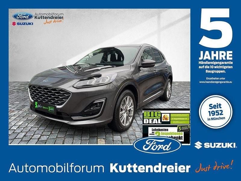 Magneticgrau (metallic) Gebraucht 2022 Ford Kuga Vignale SUV | 25.480 € (Fairer Preis) - Bild 1/4