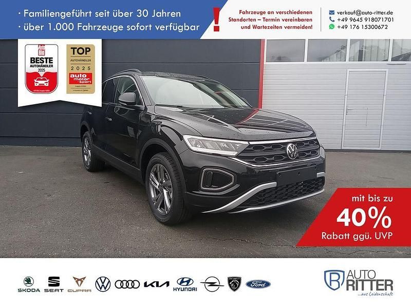 Schwarz Neu 2025 VW T-Roc SUV | 31.490 € (Superpreis) - Bild 1/4