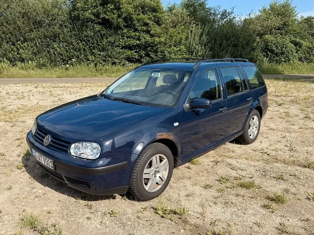 Gebraucht VW Golf IV 131 PS (96 kW) 2002 Blau Kombi