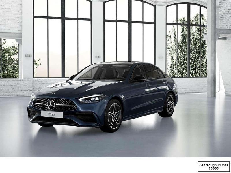 Blau Gebraucht 2025 Mercedes C300e AMG Limousine | 45.799 € (Guter Preis) - Bild 1/4