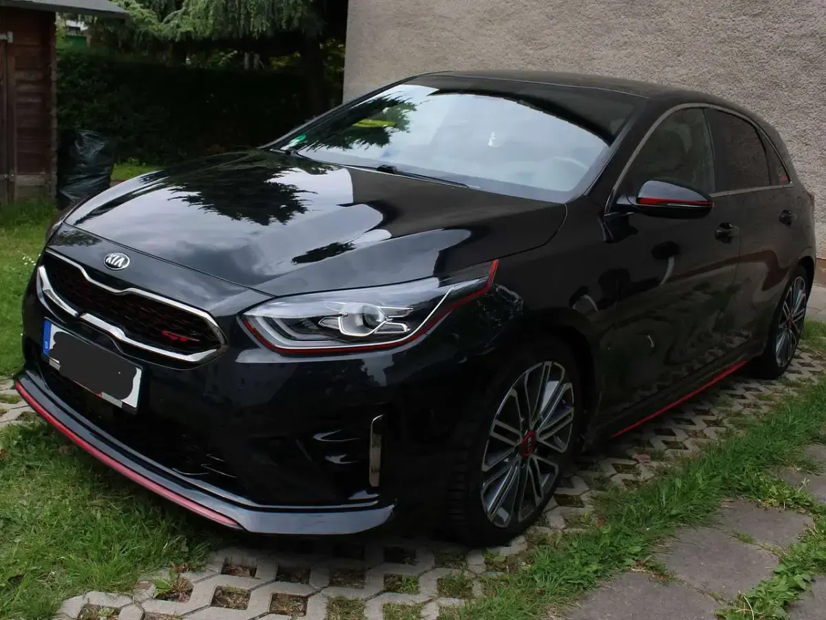 Gebraucht Kia Ceed GT GT 204 PS (150 kW) 2021 Schwarz Limousine