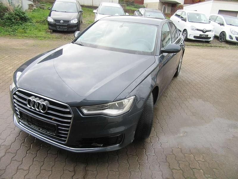Aviatorblau metallic Gebraucht 2015 Audi A6 Limousine | 9.499 € (Superpreis) - Bild 1/4