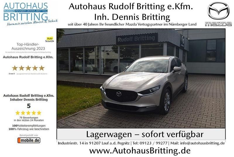 Beige Neu 2025 Mazda CX-30 Exclusive-Line SUV | 30.490 € - Bild 1/4