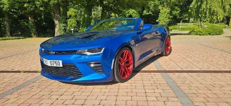 Blau Gebraucht 2017 Chevrolet Camaro Sport Cabrio | 39.500 € (Superpreis) - Bild 1/4