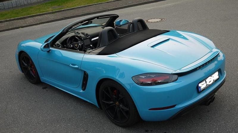 Gebraucht Porsche 718 Boxster S Sport 349 PS (256 kW) 2017 Blau Cabrio